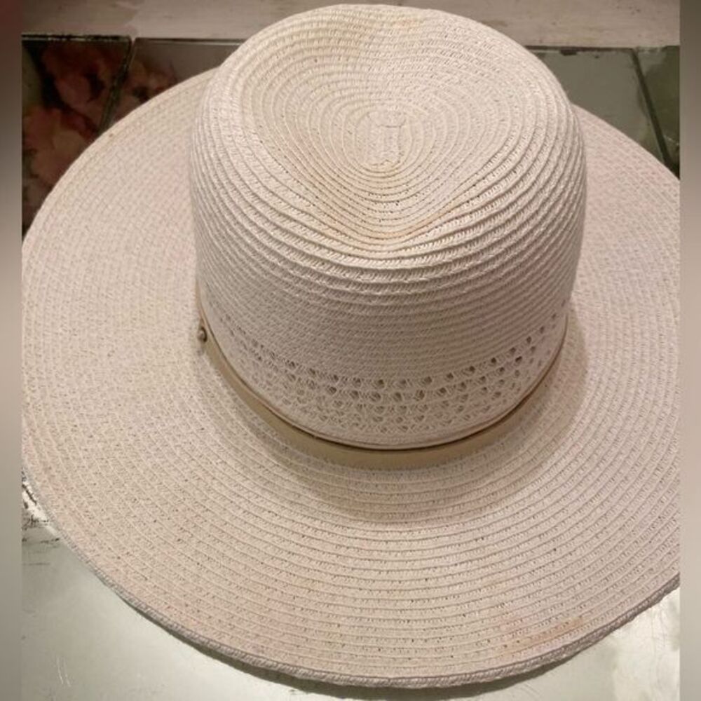 C C Sun hat - OSFM white , paper /poly